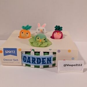 Target Easter Featherly Friend Garden Bird 4pc Fabric Mini Birds Spritz Spring